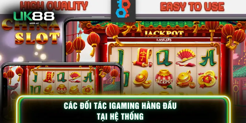 Các đối tác igaming hàng đầu tại hệ thống