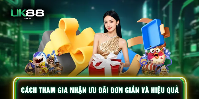 Cách tham gia nhận ưu đãi đơn giản và hiệu quả