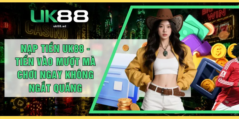 Nạp Tiền UK88 - Tiền Vào Mượt Mà Chơi Ngay Không Ngắt Quãng