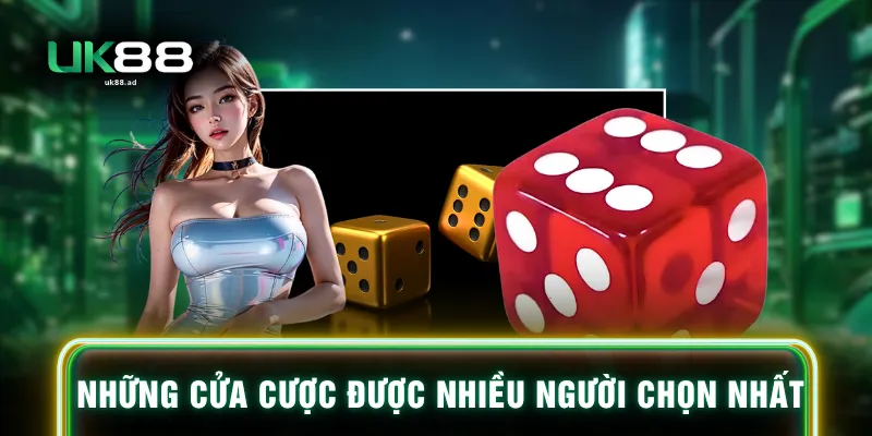 Những cửa cược được nhiều người chọn nhất